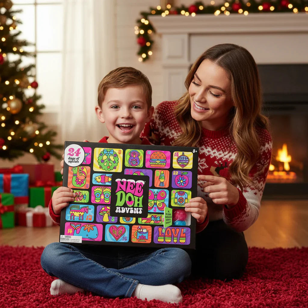 HappySqueeze™ - Holiday Advent Calendar with 24 Fun Fidget Toys